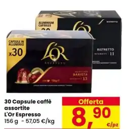 Despar 30 Capsule caffè L'Or Espresso offerta