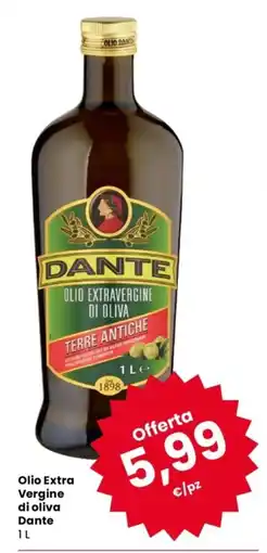 Despar Olio Extra Vergine di oliva Dante offerta