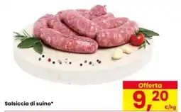 Eurospar Salsiccia di suino offerta