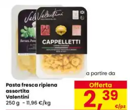 Eurospar Pasta fresca ripiena Valentini offerta