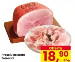 Eurospar Prosciutto cotto Ferrarini offerta