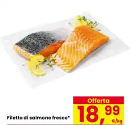 Eurospar Filetto di salmone fresco offerta
