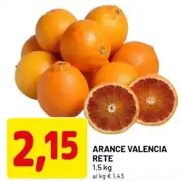 DPiù Arance valencia rete offerta