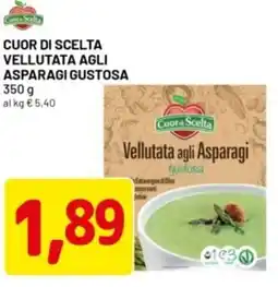 DPiù Cuor di scelta vellutata agli asparagi gustosa offerta