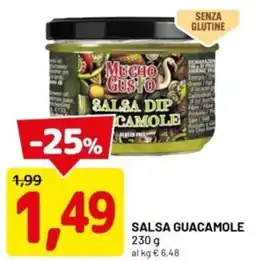 DPiù Mucho gusto salsa guacamole offerta