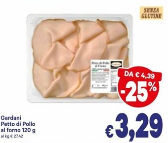 A&O Gardani Petto di Pollo al forno 120g offerta