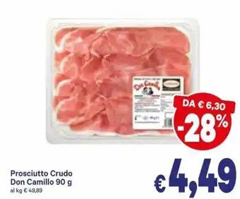 A&O Prosciutto Crudo Don Camillo 90g offerta