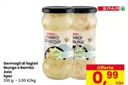 Eurospar Germogli di fagioli Mungo o Bambù Asia Spar offerta