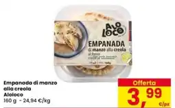 Eurospar Empanada di manzo alla creola Aloloco offerta