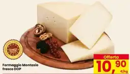 Eurospar Formaggio Montasio fresco DOP offerta