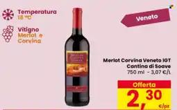 Eurospar Merlot Corvina Veneto IGT Cantina di Soave offerta