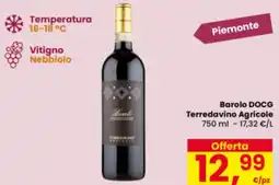 Eurospar Barolo DOCG Terredavino Agricole offerta