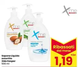Eurospar Sapone Liquido XMe Despar offerta