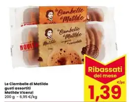 Eurospar Le Ciambelle di Matilde Matilde Vicenzi offerta