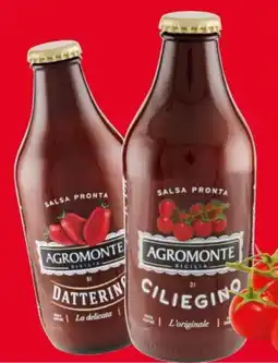 Eurospar Salsa Pronta di Ciliegino L'originale o di Datterino la Delicata Agromonte offerta