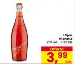 Eurospar II Spriz Mionetto offerta