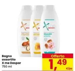 Eurospar Bagno X me Despar offerta