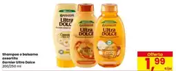 Eurospar Shampoo o balsamo Garnier Ultra Dolce offerta