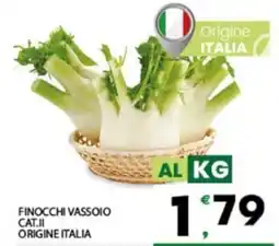 Eurospar Finocchi vassoio offerta