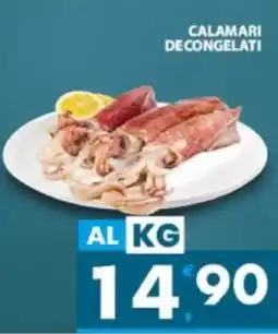 Eurospar Calamari decongelati offerta