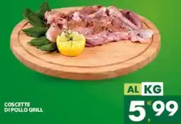 Eurospar Coscette di pollo grill offerta
