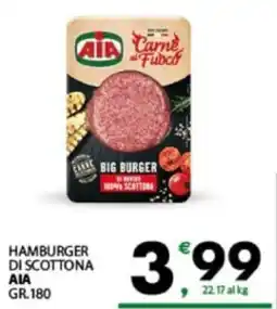 Eurospar Hamburger di scottona AIA offerta