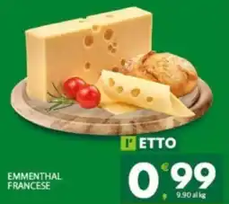 Eurospar Emmenthal francese offerta