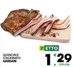 Eurospar Guanciale stagionato gardani offerta