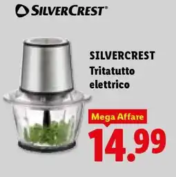 Lidl SILVERCREST Tritatutto elettrico offerta