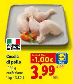 Lidl Coscia di Pollo offerta