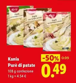 Lidl Kania Purè di patate offerta