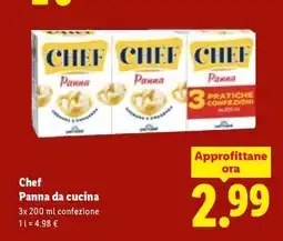 Lidl CHEF offerta