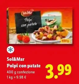 Lidl Sol&Mar Polpi con patate offerta