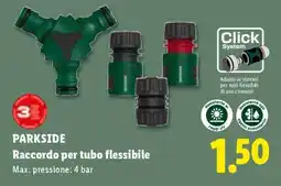 Lidl PARKSIDE Raccordo per tubo flessibile offerta