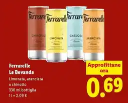 Lidl Ferrarelle Le Bevande offerta