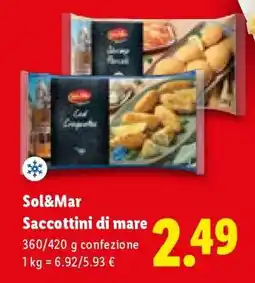 Lidl Sol&Mar Saccottini di mare offerta