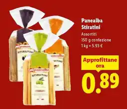 Lidl Panealba Stiratini offerta