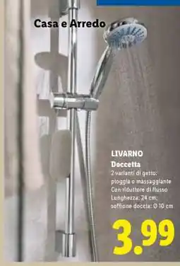 Lidl LIVARNO Doccetta offerta