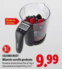 Lidl SILVERCREST Bilancia-caraffa graduata offerta