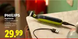 Lidl PHILIPS Regolabarba offerta