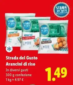 Lidl Strada del Gusto Arancini di riso offerta