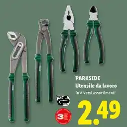 Lidl PARKSIDE Utensile da lavoro offerta