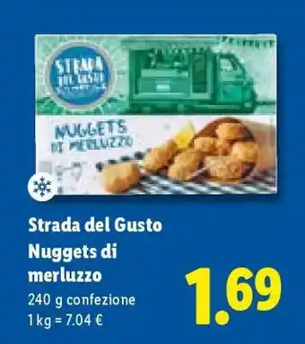 Lidl Strada del Gusto Nuggets di merluzzo offerta