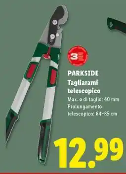Lidl PARKSIDE Tagliarami telescopico offerta