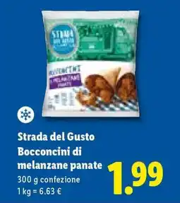 Lidl Strada del Gusto Bocconcini di melanzane panate offerta