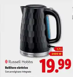 Lidl Russell Hobbs Bollitore elettrico offerta