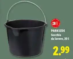Lidl PARKSIDE Secchio da lavoro, 20 l offerta