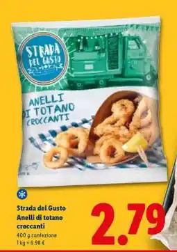 Lidl Strada del Gusto Anelli di totano croccanti offerta