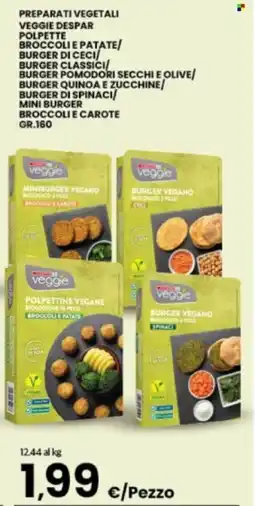 Eurospar Preparati vegetali VEGGIE DESPAR offerta