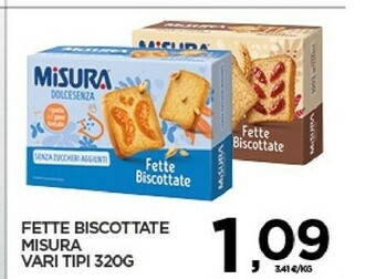 Interspar Fette biscottate offerta